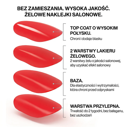 Evolux Nails™ Żelowe Paznokcie